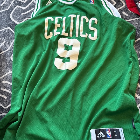 Boston Celtics Vintage Jersey Rajon Rondo Large Adidas Swingman - Picture 1 of 2